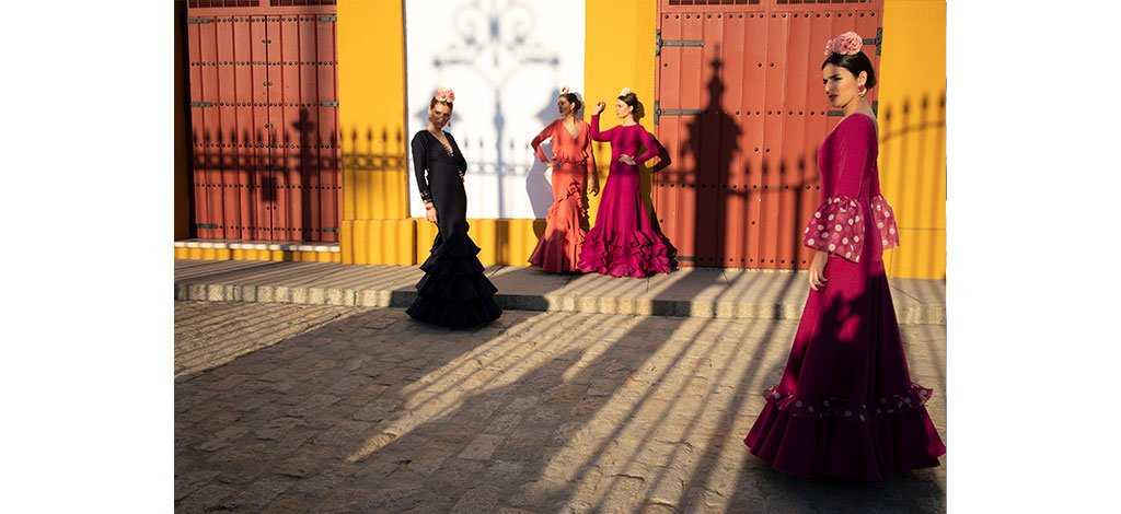 Foto del shooting de Sibilina Flamenca en la Plaza de Toros de Sevilla