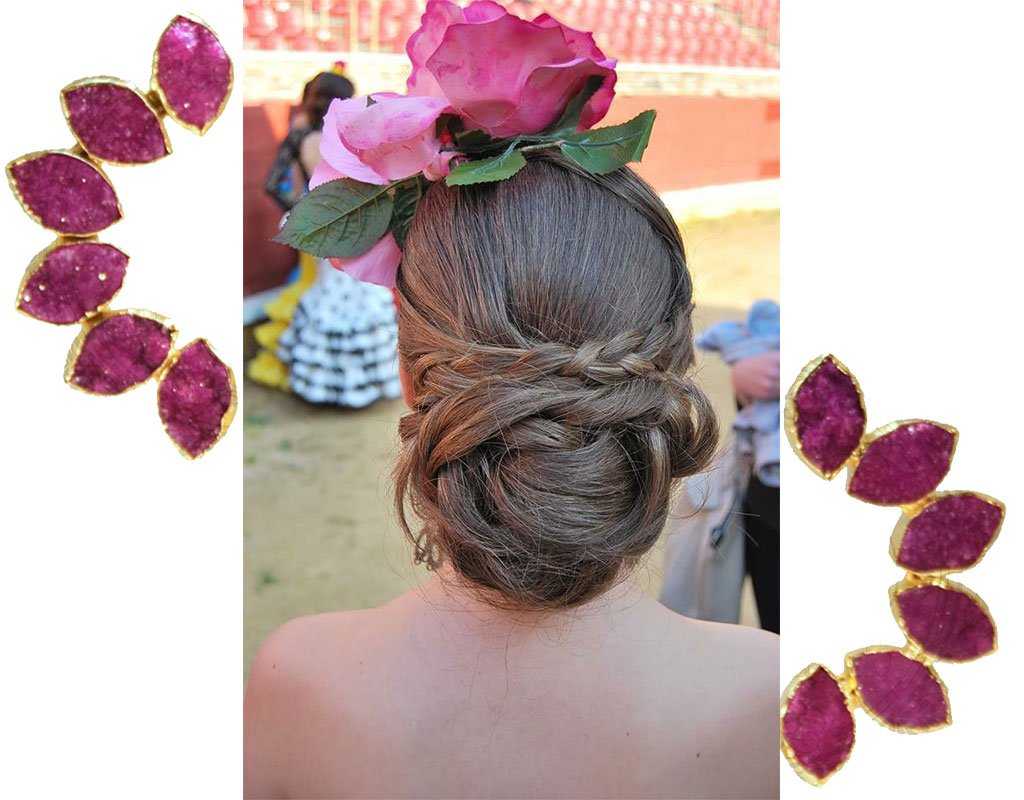 15 peinados y recogidos de flamenca para la feria de abril  Salon Secret